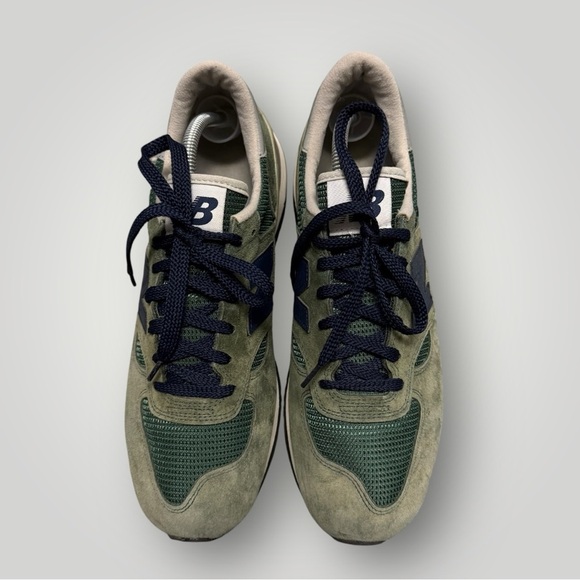 New Balance 990 Made in USA Green Sz 10.5 - Picture 3 of 13